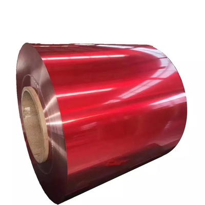 PE / PVDF Coating Painted Aluminum Coil Cold Hot Rolled